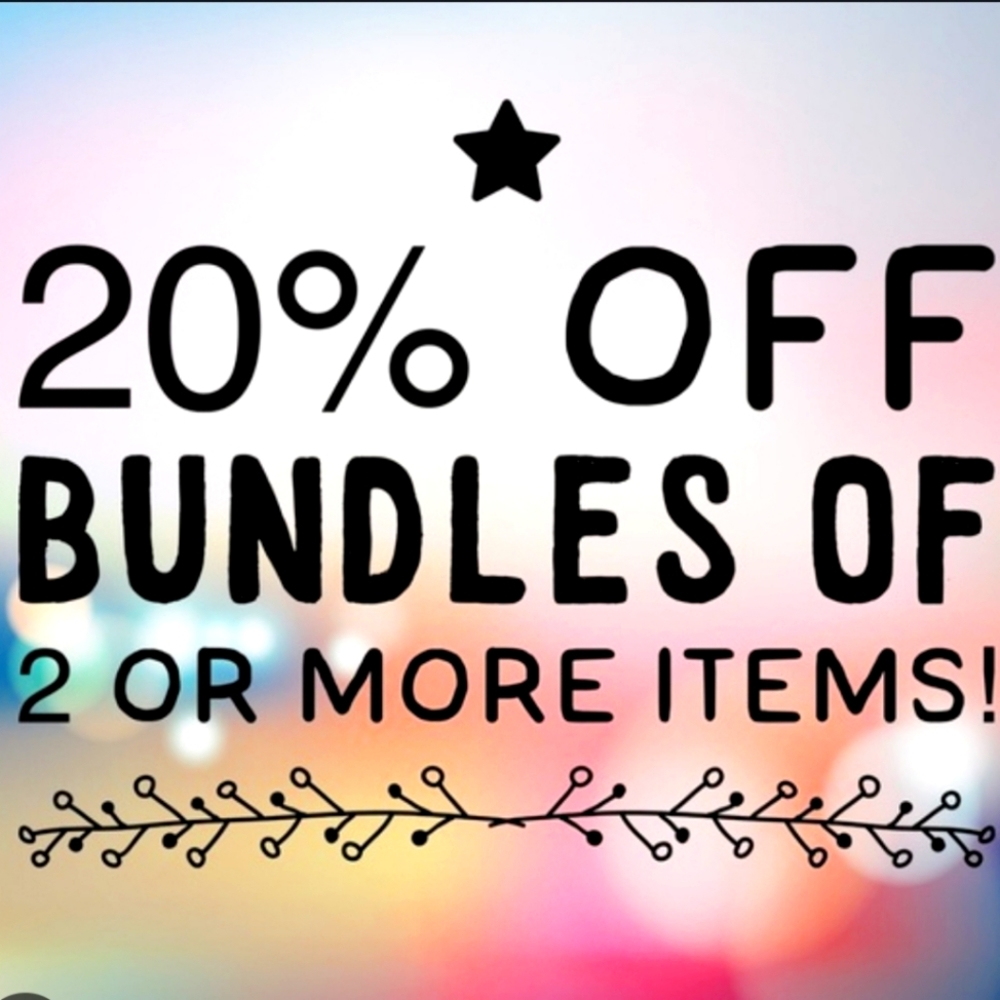 20% off 2 or more items!